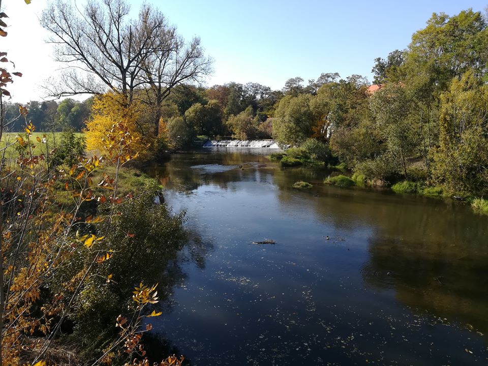 Radobyčice, řeka.